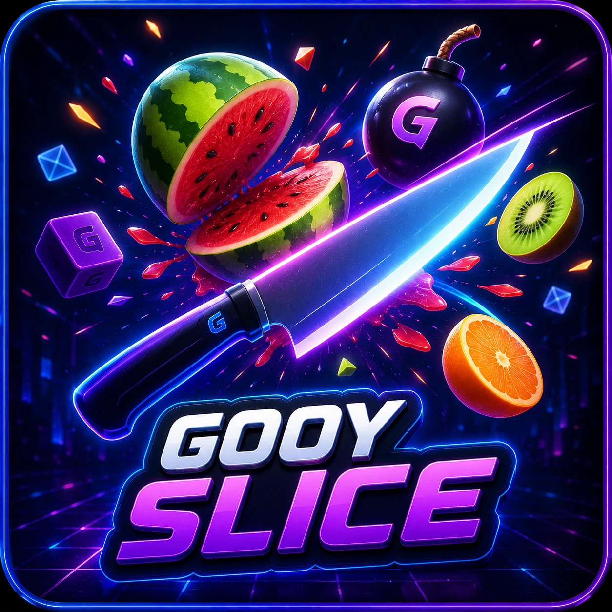 Gooy Slice ücretsiz meyve kesme refleks oyunu
