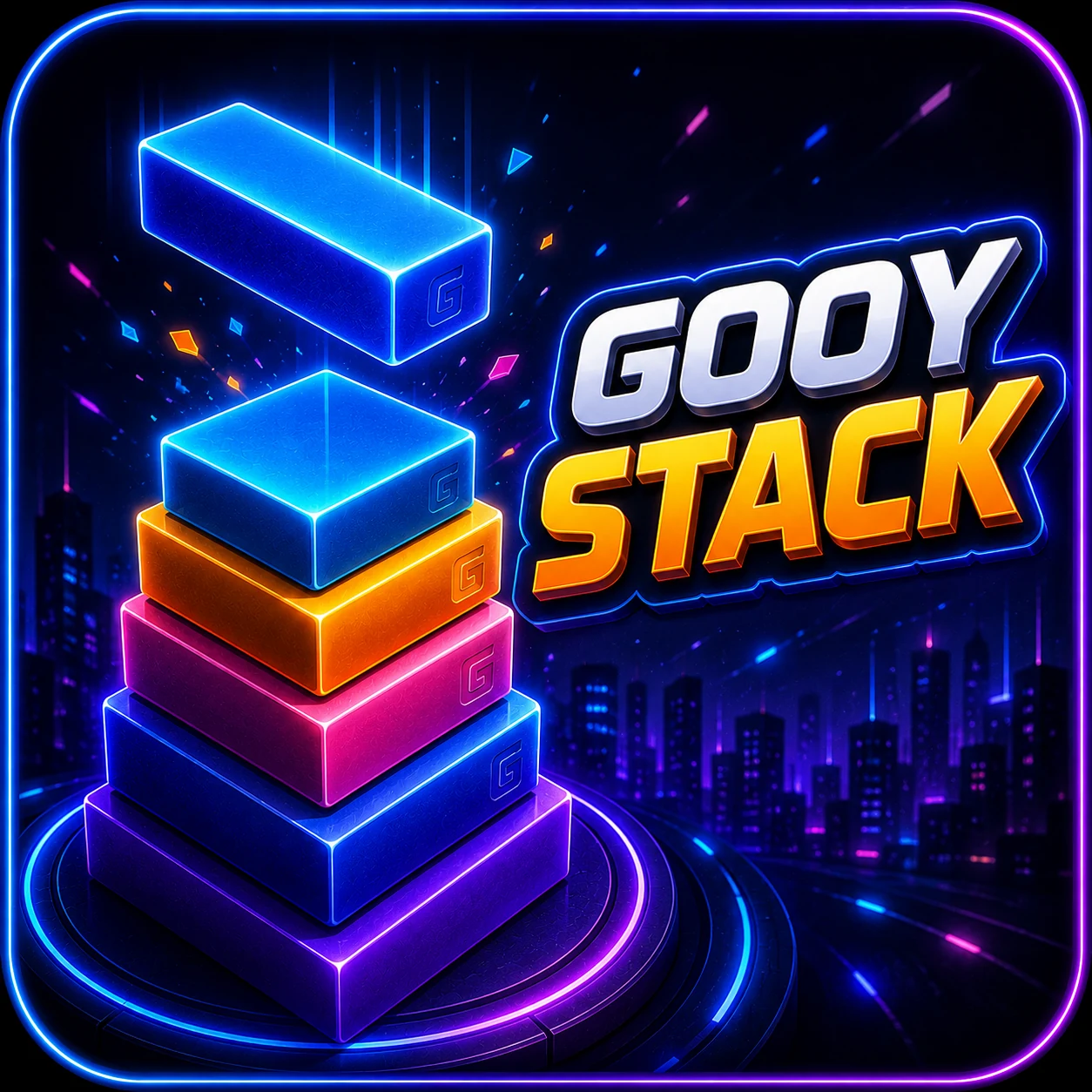 Gooy Stack ücretsiz blok dizme oyunu